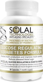 Solal Glucose Regulating & Diabetes Formula 90s